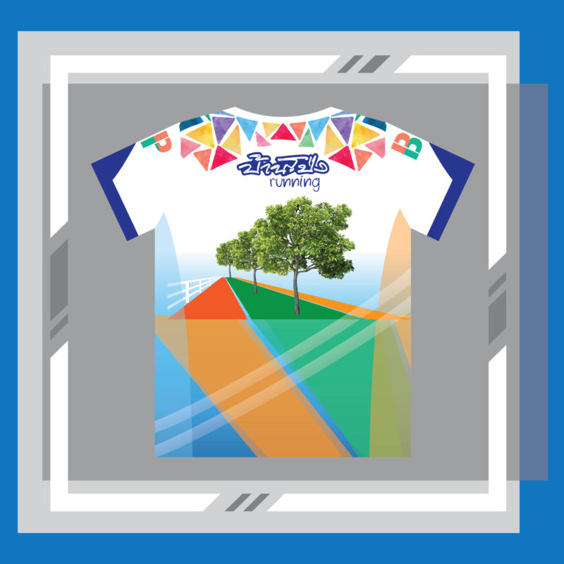 ด้านหลังเสื้อ Banpong Running